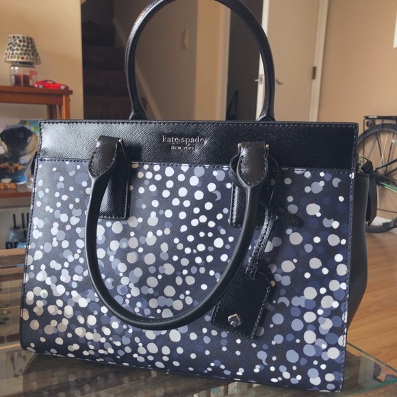kate spade Handbags - Kate Spade Cameron Soirée Multi Dot Medium Satchel